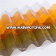 UV protected clear pc hollow polycarbonate wave sheet