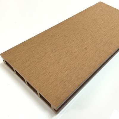 China wpc hollow composite decking board