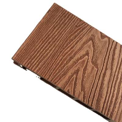 Low Maintenance Outdoor WPC Composite Decking Anti-uv Wood Plastic Flooring